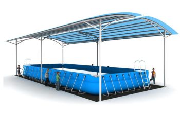 Bể bơi di động lắp ghép 